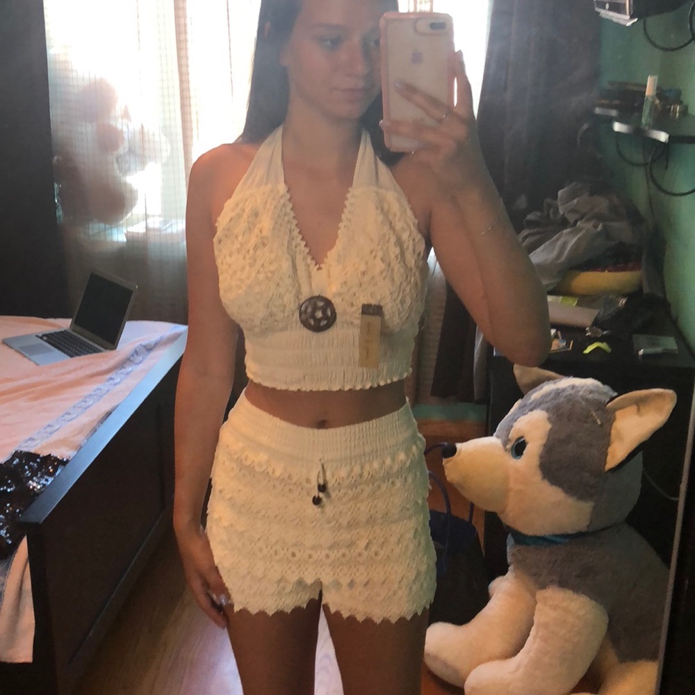 Caribbean style Two piece set for summer night